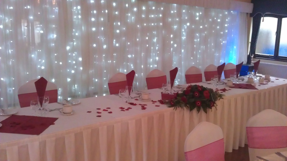 Head Table at Wedding